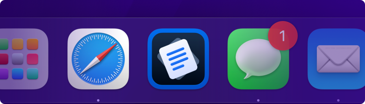 New app icon in Dropover 5
