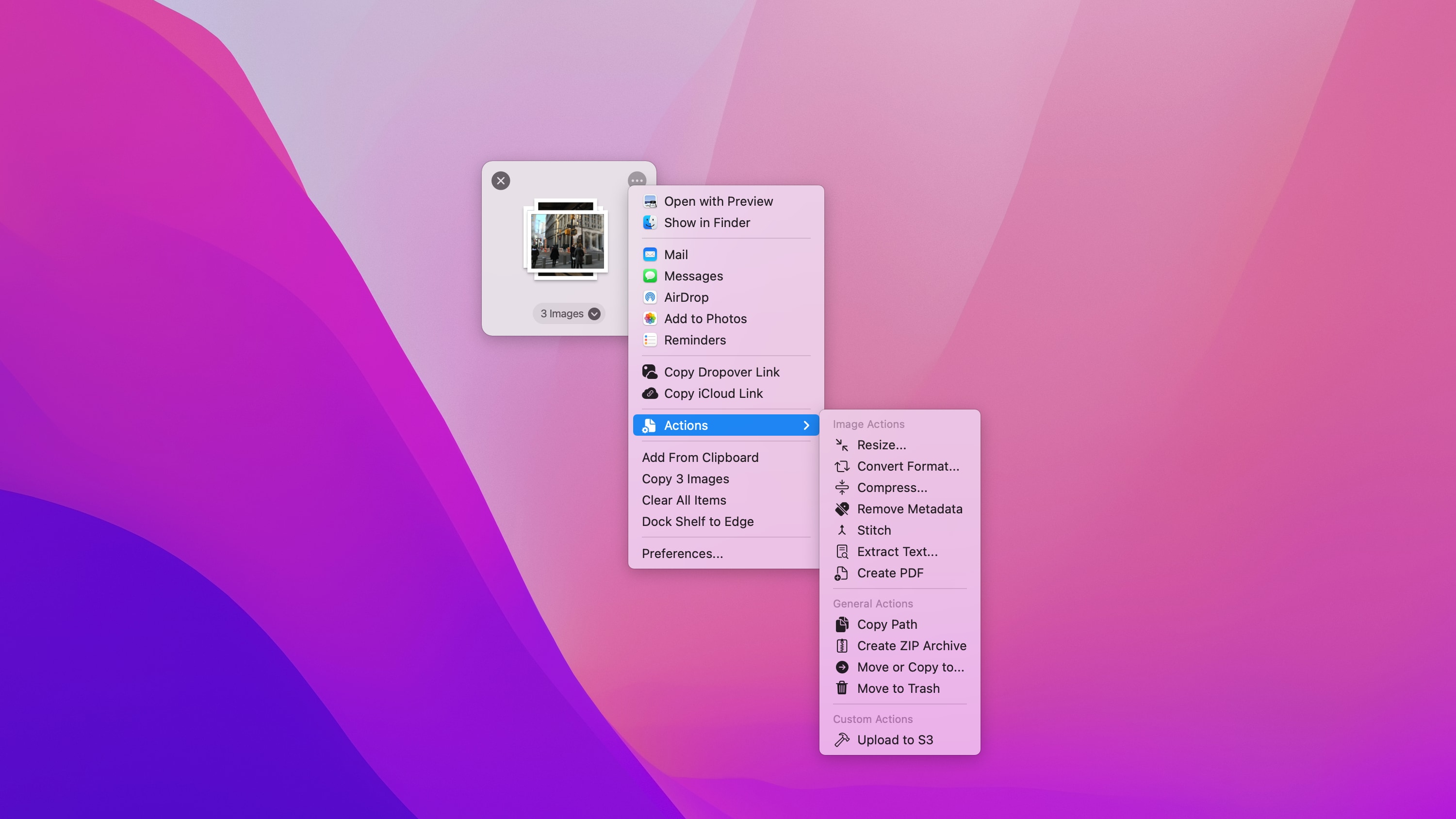 Dropover & Easier Drag and Drop on your Mac.